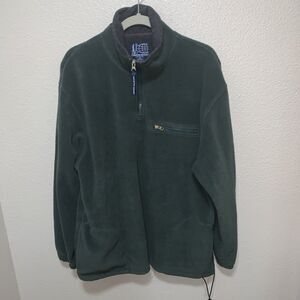 Arctic Zone Men’s Fleece Quarter Zip Jacket Size XL Green